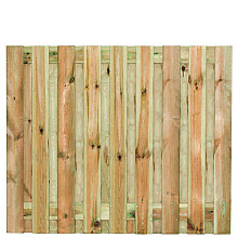 Tuinscherm geïmp. 19 planks (17+2) - Vasse 150x180cm - schutting