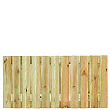 Tuinscherm geïmp. 23 planks (21+2) - Zaltbommel 90x180cm - schutting