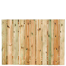 Tuinscherm geïmp. 23 planks (21+2) - Zaltbommel 130x180cm - schutting