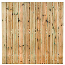 Tuinscherm geïmp. 23 planks - Zaltbommel 180x180cm - schutting