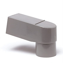HWA stadsuitloop grijs 60x80mm Ø70/80mm
