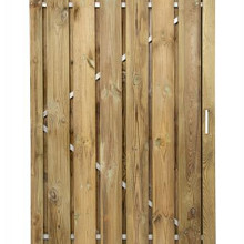 Grenen frame deur Universeel 180x100 poort