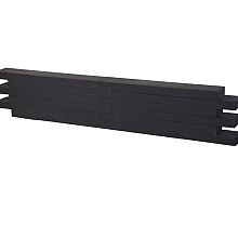 GeoStylistix 59,5x9,5x4 Charcoal
