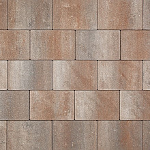 Meliton 20x30x6 Bruin/Beige/Zwart