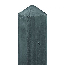 Beton tussenpaal gecoat, diamantkop  10 x 10 x 280cm