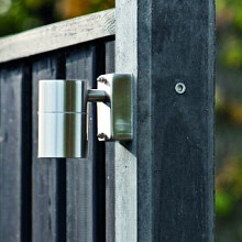 Berton©-paal gecoat, diamantkop - 10x10x280cm kabeldoorvoer - IJssel-serie - voor scherm: 180x180
