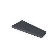 Trapezium 120x60/30x8 cm Antraciet