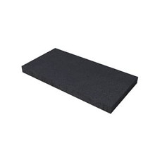 Schellevis opsluitband 100x50x7 cm Carbon