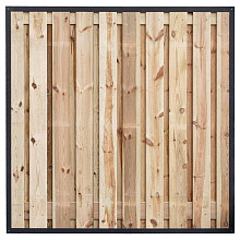 Raamwerk stalen kader antraciet - Omranding tuinscherm 180x180cm