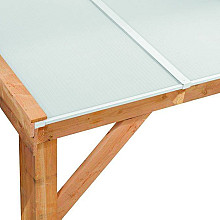 DHZ Veranda Polycarbonaat platen - Set 3 L300xB606cm