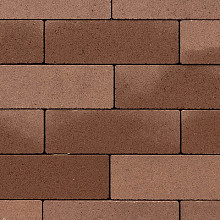 Linaro Rood/Bruin - 21x10.5x7