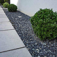 Beach pebbles zwart 5-8 - 750KG - MBB
