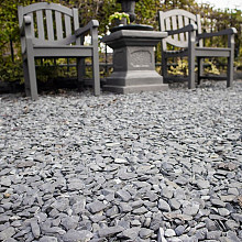 Flat pebbles zwart 30-60mm 1500KG - BB