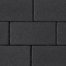 Topklinker - 21x6.9x8cm Zwart