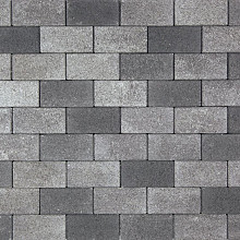 BSS 21x10,5x8 cm - Grijs/Zwart  * Handmatig pakket