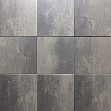 Fibraton 40x40x5 Zwart/Grijs