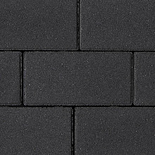Topklinker - 24x8x8cm Zwart