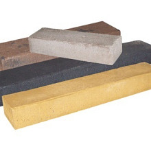Betonbiels 12x20x120 zwart