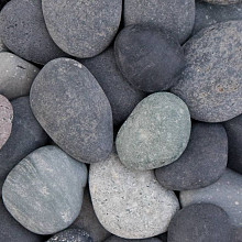 Beach pebbles zwart 8-16 - 1500KG - BB